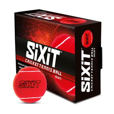 SiXiT Heavy Cricket Tennisball-Pack of 6