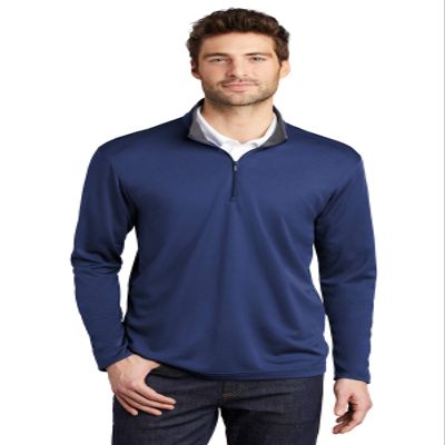 Port Authority Men's Silk-Touch Performance Quarter-Zip Pullover