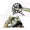 AMEYXGS Archery Triangle Compound Bow 50lbs Hunting Triangle Bow Short Axis Right Hand Left Hand for Outdoor Hunting Competition Composite Bow (Camo) view 4