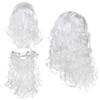 3 Pieces Christmas Santa Costume Set Funny Wig Glove and Beard for Christmas Party view 2