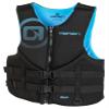 O'Brien Men's Traditional Neoprene Life Jacket, Cyan, 3X-Large view 1