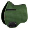 LeMieux General Purpose Suede Square Saddle Pad - English Saddle Pads for Horses - Equestrian Riding Equipment and Accessories (Hunter Green - Large) view 1