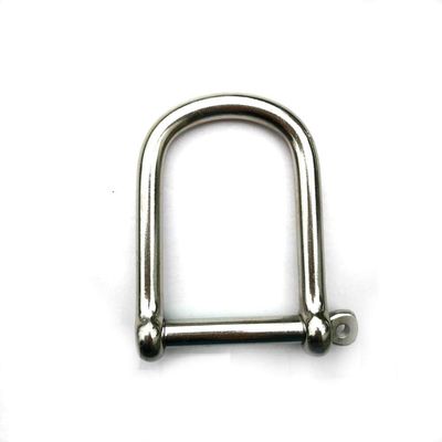 JY-MARINE Stainless Steel 316 Anchor Wide D Ring Shackles Marine Grade (5/16")