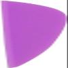 AMEYXGS 100pcs Arrows Vanes 1.75/2/2.5/3Inch Arrow Feather Shield Shape DIY Feathers Fletches for Archery Arrow Accessories Target Shooting Outdoor Hunting (Purple 1.75'') view 1