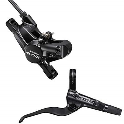 SHIMANO 305440575 Hydraulic Set pos.BL + br M8100 Unisex-Adult, One Size