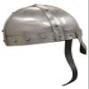 Queen Armour Medieval Viking Helmet Einar Normal Reproduction Helmets Silver view 3