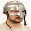 Queen Armour Medieval Viking Helmet Einar Normal Reproduction Helmets Silver view 4
