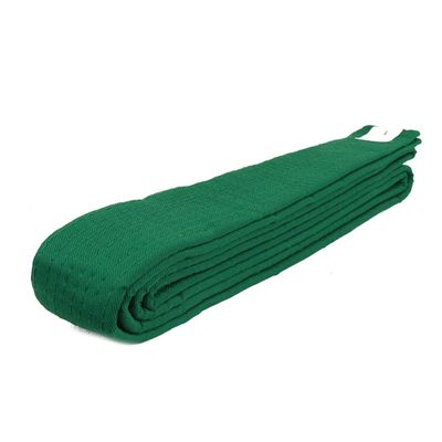 AAMA Plain Color Belt for Martial Arts - Taekwondo Karate Judo - Green Size 1