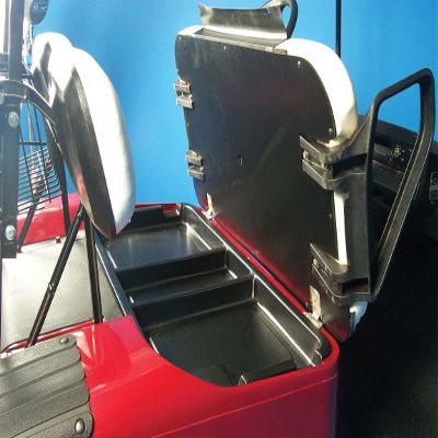 EZGO Golf Cart Black Under Seat Tray - 1994-Up TXT Golf Carts