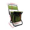 HTTMT Multi-use Backpack Chair Stool with Cooler Bag Hiking Fishing Camping Picnic [Item Number: ET-Seat002] view 2