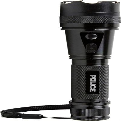 POLICE Stun Gun 1109 - Max Volt Rechargeable with LED Tactical Flashlight