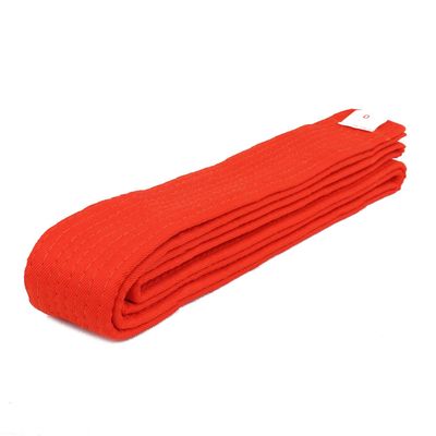 AAMA Plain Color Belt for Martial Arts - Taekwondo Karate Judo - Orange Size 8