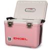 Engel UC7 7.5qt Leak-Proof, Air Tight, Drybox Cooler and Small Hard Shell Lunchbox for Men and Women in Pink view 1