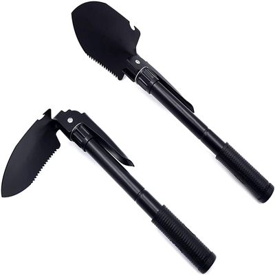 HTTMT Trave Hiking Multi-Functional Military Folding Shovel Survival Spade Emergency [Item Number: ET-Shovel001]
