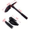 HTTMT Trave Hiking Multi-Functional Military Folding Shovel Survival Spade Emergency [Item Number: ET-Shovel001] view 4