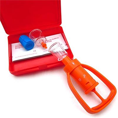 HTTMT - Snake Bite Kit Camping Emergency Survival First Aid Venom Sting Extractor [Item Number: ET-Extractor001]