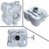 HongK- 5 Gallon 20L Portable Toilet Flush Travel Camping Commode Potty Outdoor/Indoor view 2