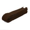 AAMA Plain Color Belt for Martial Arts - Taekwondo Karate Judo - Brown Size 4