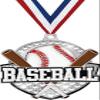Crown Awards 2 1/4" Royal Baseball Medals, Silver Baseball Medal with Free Neck Ribbon, 100 Pack Prime view 1