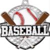 Crown Awards 2 1/4" Royal Baseball Medals, Silver Baseball Medal with Free Neck Ribbon, 100 Pack Prime view 2
