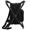 SMT- Folding Stool Insulated Cooler Bag Backpack Chair Beach Fishing Camping Hiking view 2
