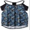 TYR Botanic Shea 2n1 TNK, Black Multi, S view 1
