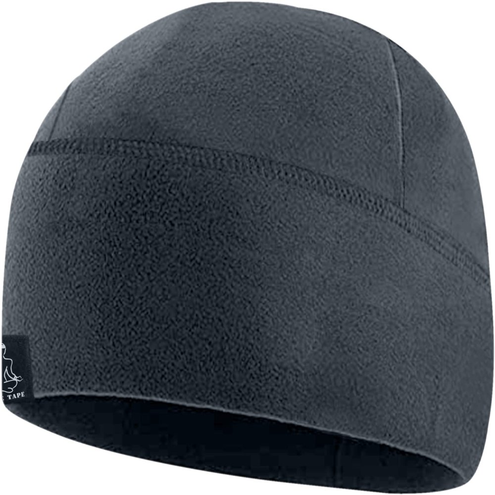 Temple Tape Tactical Fleece Watch Cap Beanie  Skull Cap Fleece Hat - Graphite Grey - XL (for Larger Heads)