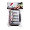 14 Piece Tungsten Jig Kit with Waterproof Float Jig Box - Ice Fishing and Panfish Ice Jigs view 2