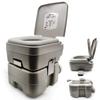 SMT- 5 Gallon 20L Portable Toilet Flush Travel Camping Outdoor/Indoor Potty Commode view 1