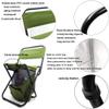 SMT- Backrest Fishing Chair PVC Water Resistant Portable Folding With Ice Thermos Bag view 3
