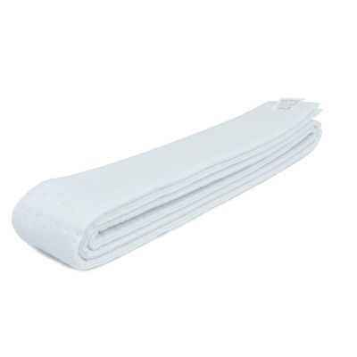 AAMA Plain Color Belt for Martial Arts - Taekwondo Karate Judo - White Size 0
