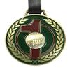 Personalized Brass Golf Hole-in-One Bag Tag | Custom Engraving Included | 2.5" Diameter view 1