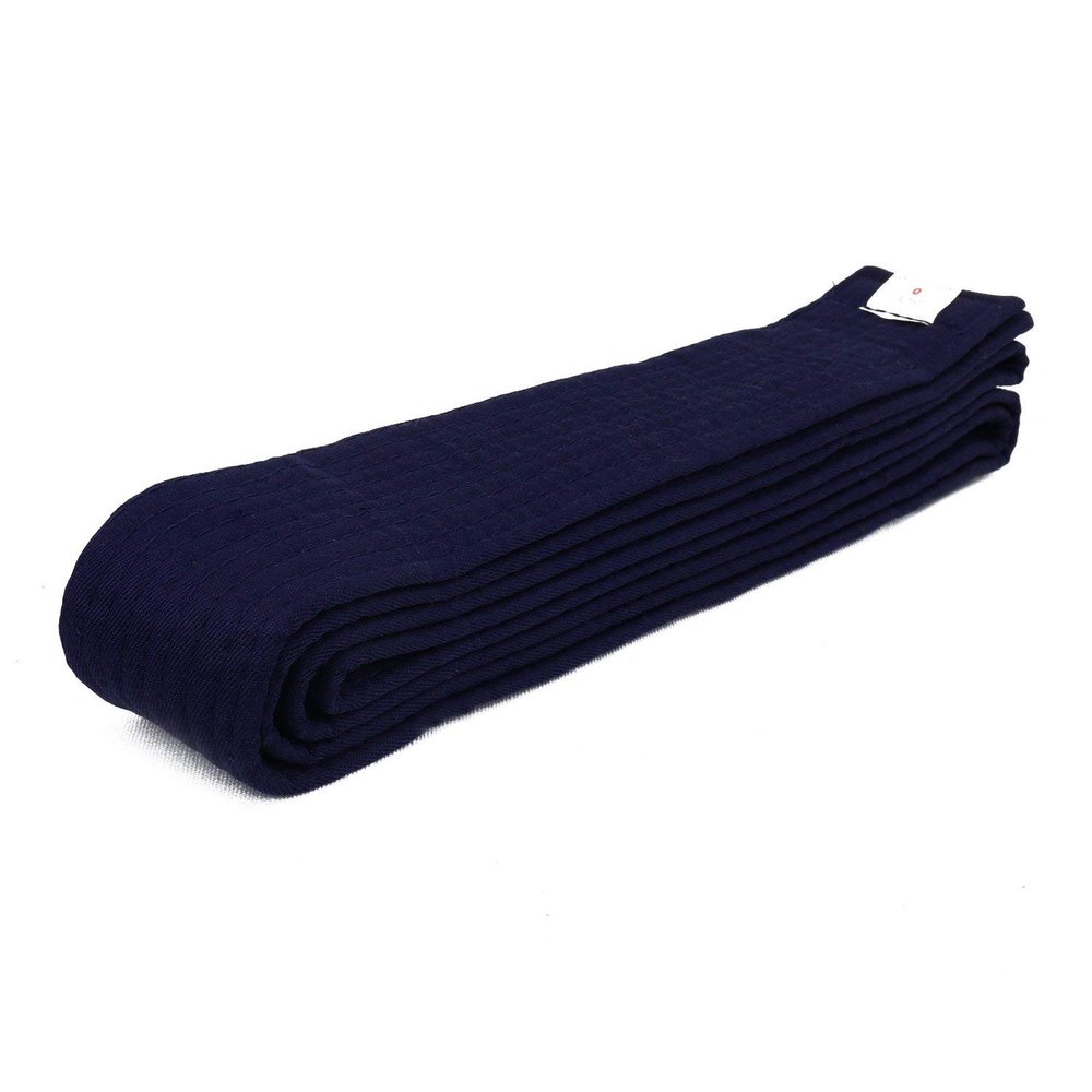 AAMA Plain Color Belt for Martial Arts - Taekwondo Karate Judo - Navy Size 6