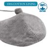 BAVST Baby Toddler Winter Beanie Warm Boys Girls Earflap Hat Infant Knit Caps Cute Bear Soft Cotton Lining for 0-36M (Grey, L(12-36M)) view 3