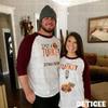 Detigee Women's Thanksgiving Pregnancy Shirt Turkey Costume Maternity Long Sleeves Top (Thanksgiving Women T-Shirt,L) view 3