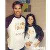 Detigee Women's Thanksgiving Pregnancy Shirt Turkey Costume Maternity Long Sleeves Top (Thanksgiving Women T-Shirt,XL) view 4