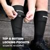 Sportout Soccer Shin Guards - Shin Guards Soccer Kids Youth Adult Protective Shin Pads with Sleeves and Insert Pocket for Boys Girls for Age 4-6, 6-8, 8-10,10-12,12-14,14-Adult (Black-1, M) view 2
