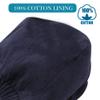 Baby Toddler Winter Beanie Warm Boys Girls Earflap Hat Infant Knit Caps Cute Bear Soft Cotton Lining for 0-36M (Navy, L(12-36M)) view 3