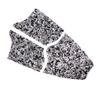 LEIPUPA Set of 9 Board Traction Pad Mat for, Surfboard, Longboard and Trimmable - Select Colors, Black White Camo view 3