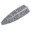 LEIPUPA Set of 9 Board Traction Pad Mat for, Surfboard, Longboard and Trimmable - Select Colors, Black White Camo view 4