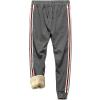 MANLUODANNI Men's Winter Fleece Sweatpants Sherpa Lined Pants Active Drawstring Jogger Trousers Grey-M view 1