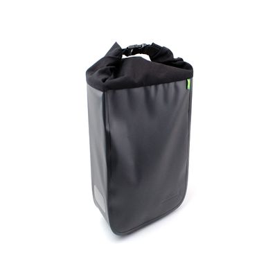 Racktime Unisex - Adult Donna Bicycle Handlebar Bag, Black, 1 Size