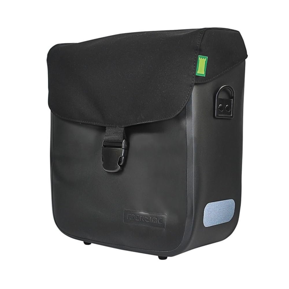 Racktime Unisex - Adult Tommy Bicycle Handlebar Bag, Black, 1 Size