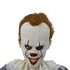 Brown Short Hair Clown Latex Mask Horror Party Decoration Props Scary Halloween Full Headpiece view 2