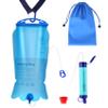 SimPure Gravity Water Filter, Portable Gravity-Fed Water Purifier with 3L Bag, Tree Strap, BPA Free Survival Gear and Equipment for Camping Hiking Emergency Preparedness view 1