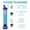 SimPure Gravity Water Filter, Portable Gravity-Fed Water Purifier with 3L Bag, Tree Strap, BPA Free Survival Gear and Equipment for Camping Hiking Emergency Preparedness view 2