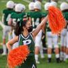 Faxco 12Pack Cheerleading Pom Poms Plastic Pom Poms Sports with Baton Handle Dance Cheer for Rooters Cheering Squard Cheering Team Game Football Basketball Club Stage Performance Celebration (Orange) view 4