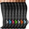 Sooverki Graduated Copper Compression Socks for Men & Women Circulation 8 Pairs 15-20mmHg - Best for Running Athletic Cycling view 1