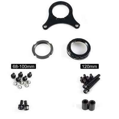 BAFANG BBS BBSHD Mid Motor Assembling Components, Optional 68-100mm/120mm Installation Parts for Replacement