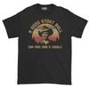 A Good Stout Bull CAN TAKE Care O HISSELF - Vintage Retro T-Shirt Mens/Black/ 3XL view 3